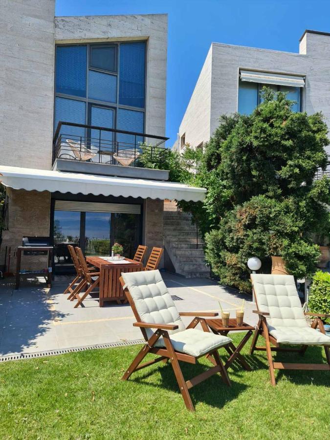 Janis Seaview Villa Néa Fókaia エクステリア 写真